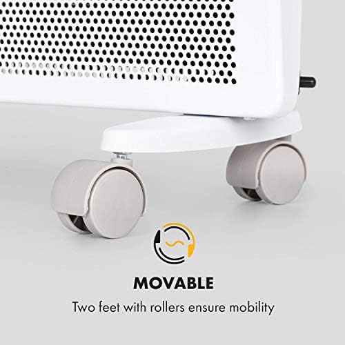 Klarstein Hot Spot SlimCurve Dual Heater with Timer and Wall Mount