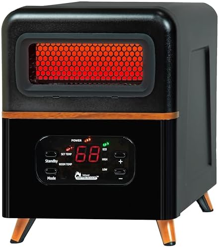 DR INFRARED HEATER DR-978 Dual Hybrid Space Heater with Remote