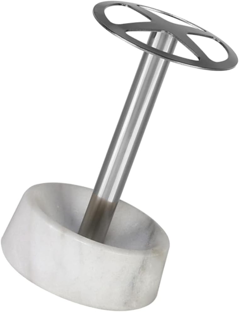 Ciieeo Toothbrush Holder Stand with Marble Base