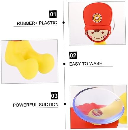 Holibanna Cartoon Toothbrush Holder Suction Cup 3 Pack