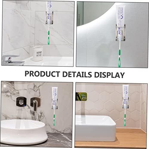 MAGICLULU Wall Mounted Toothbrush Rack