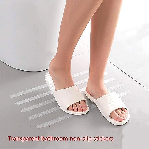 12Pcs Non-Slip Bathtub Stickers with Textured Treads