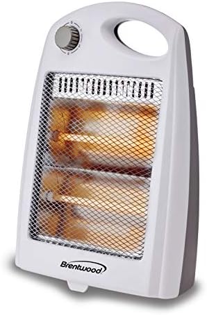 Brentwood 800-Watt Portable Space Heater White