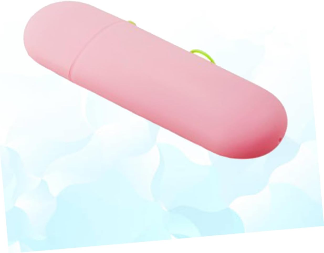 PRETYZOOM Toothbrush Holder with PP Case and Toothpaste Storage