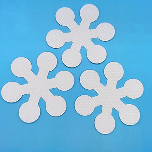 Alipis 20 Pcs Bathtub Non-Slip Stickers with Snowflake Design