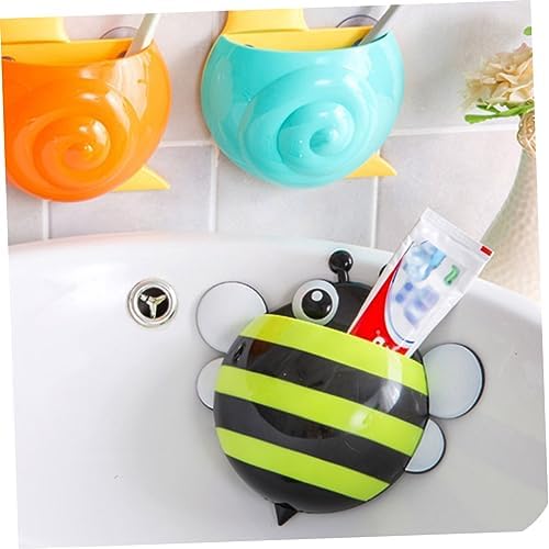 Garneck Wall Mount Toothbrush Holder with Suction Cup