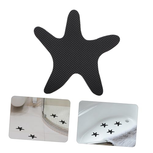 Kisangel 6pcs Sea Star Non-Slip Bath Stickers for Tub Safety