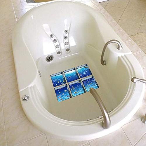 AILEGOU 3D Non-Slip Bathtub Stickers for Kids