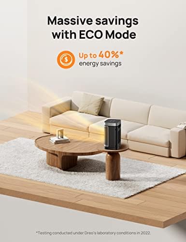 Dreo 1500W PTC Ceramic Space Heater with Oscillation and Timer