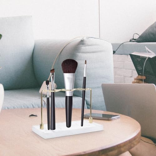 LIFKOME Marble Pattern Toothbrush Holder