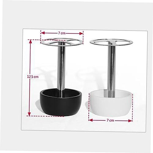 ABOOFAN 304 Stainless Steel Toothbrush Holder Black