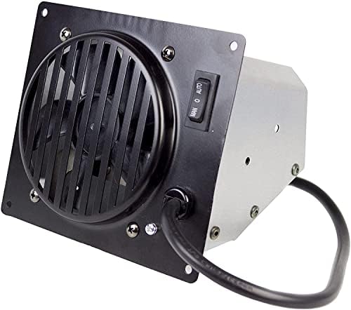 JAMNOLA UTY 30000 BTU Propane Wall Heater - Dual Fuel Fan Blower White