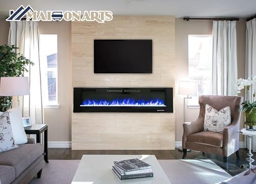 MAISON ARTS 72 Electric Fireplace with Remote Control
