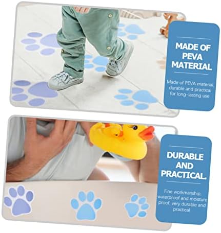 10Pcs Dog Paw Bathtub Decals Non-Slip Stickers