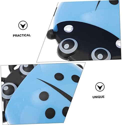 Veemoon Ladybug Toothbrush Cup Holder Wall Mount Suction