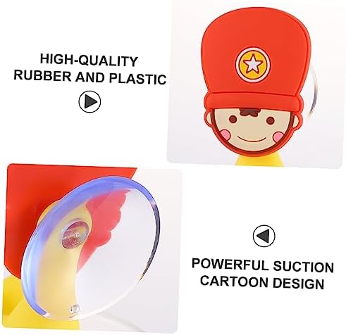 LIFKOME Cartoon Animal Toothbrush Holder Wall Suction Cup Hook