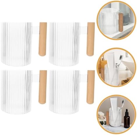 Cabilock Toothbrush Holder Cup with Lid