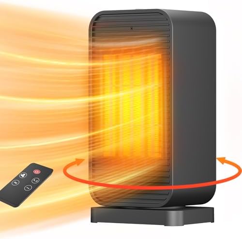 Flowbreeze 2-in-1 Heater Fan with Remote