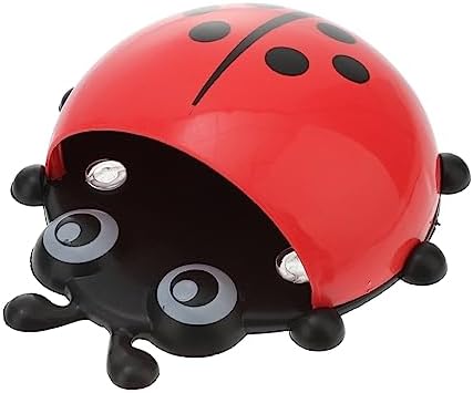 Garneck Ladybug Toothbrush Holder with Suction Cup