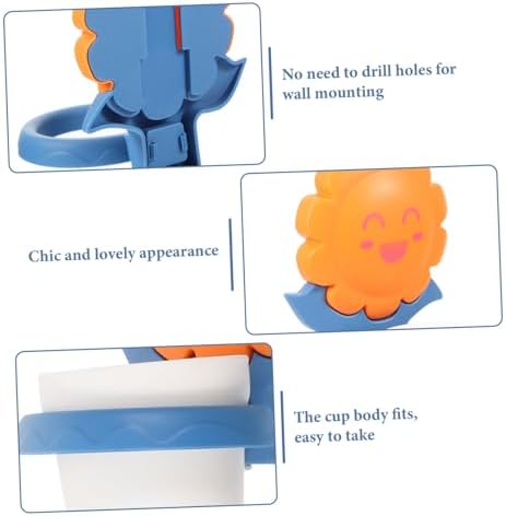 Cartoon Toothbrush Holder Wall Mount Organizer for Boys Girls