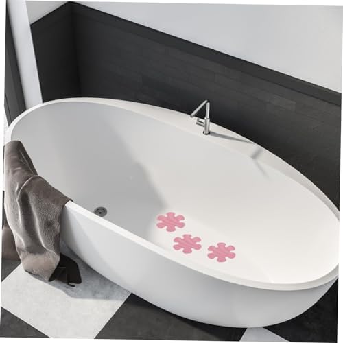 Zerodeko 20PCS Non-Slip Flower Stickers for Bath Stairs