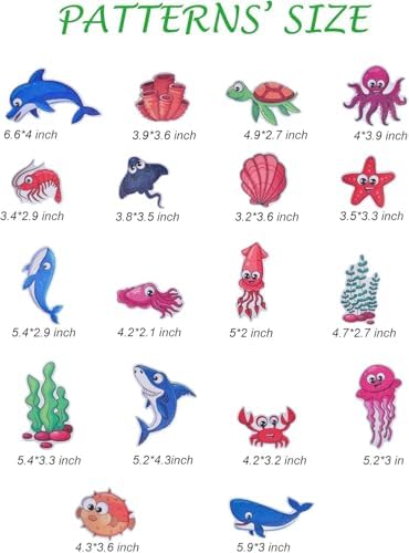 Non-Slip Bathtub Stickers with Ocean Design for Kids