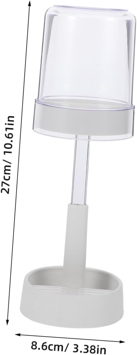 UTHCLO Toothbrush Holder with Cups Slot and Protective Lid 1