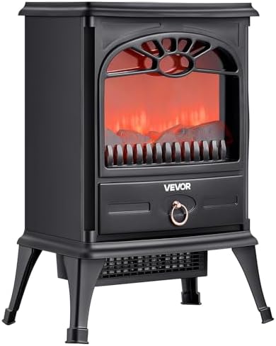 VEVOR 228inch Electric Fireplace with Realistic Flames