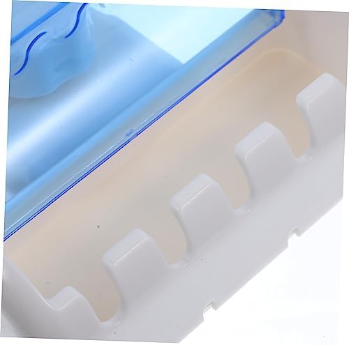 GLEAVI 2Pcs Wall Mounted Toothbrush Holder for Bathroom Space Saving Organizer