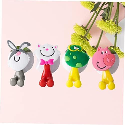 Anneome Cartoon Animal Suction Cup Toothbrush Holder
