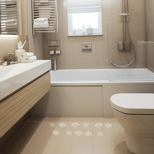 30pcs Clear Anti-Slip Shower Stickers for Safety