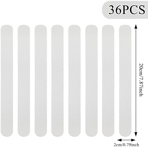 36pcs Clear Non-Slip Bathtub Sticker for Safety 1