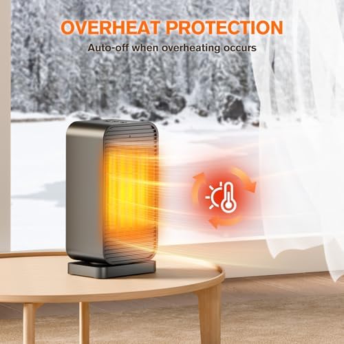 Flowbreeze 2-in-1 Heater Fan with Remote