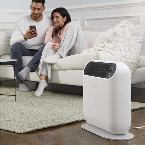 Honeywell ThermaWave 6 White Ceramic Space Heater with Programmable Thermostat