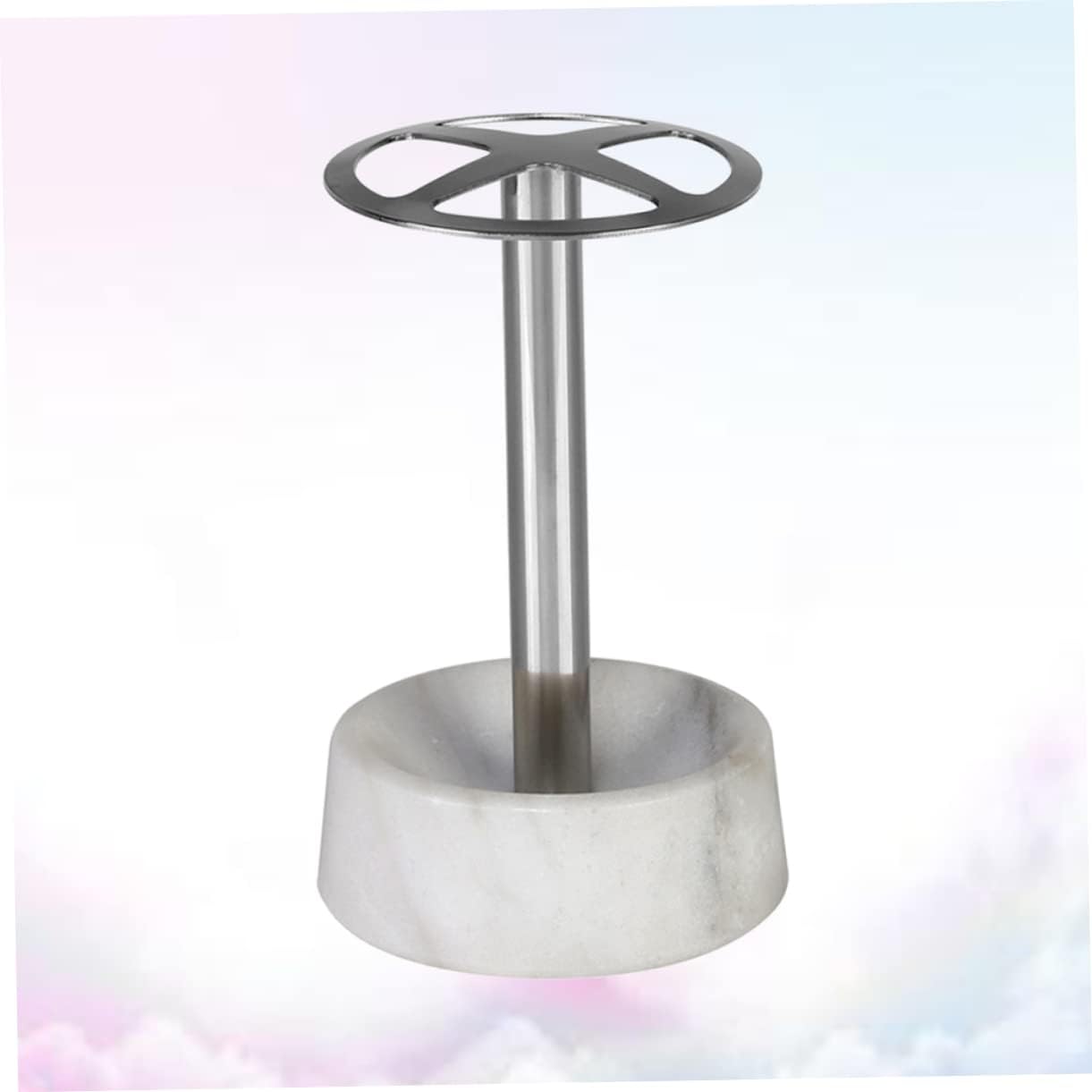 Amosfun Wall Mounted Toothbrush Holder with Marble Base