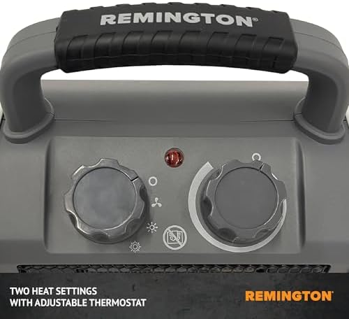 Remington 1500W Heavy-Duty Electric Heater for Garage Workshop