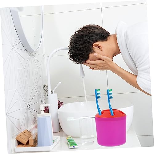 ULTECHNOVO Toothbrush Holder with Divided Compartments