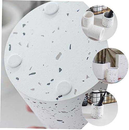 Bathroom Storage Cup Toothbrush Holder 2-in-1 Organizer