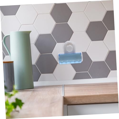 Mobestech 2pcs Wall Mounted Suction Toothbrush Holder