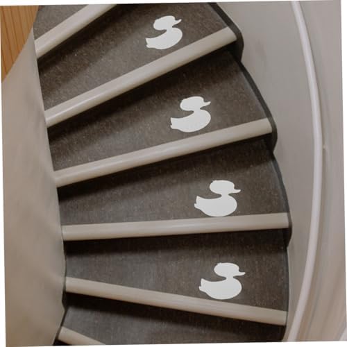 Amosfun 20pcs Duck Bath Stickers Non Slip Decorative Decals