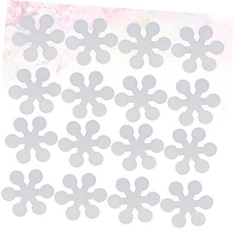 HEALLILY 20Pcs Snowflake Non-Slip Bath Stickers