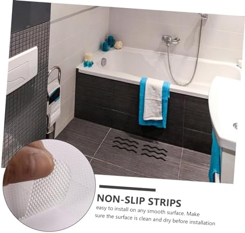 BUGUUYO Non-Slip Bath Stickers 24pcs Anti-Skid Sticker Set
