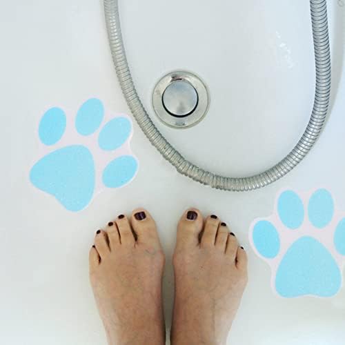 HOLIDYOYO Non-Slip Bathtub Stickers 10pcs Pet Design Floor Decals