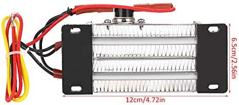 Walfront 300W Ceramic Air Heater with Thermostat