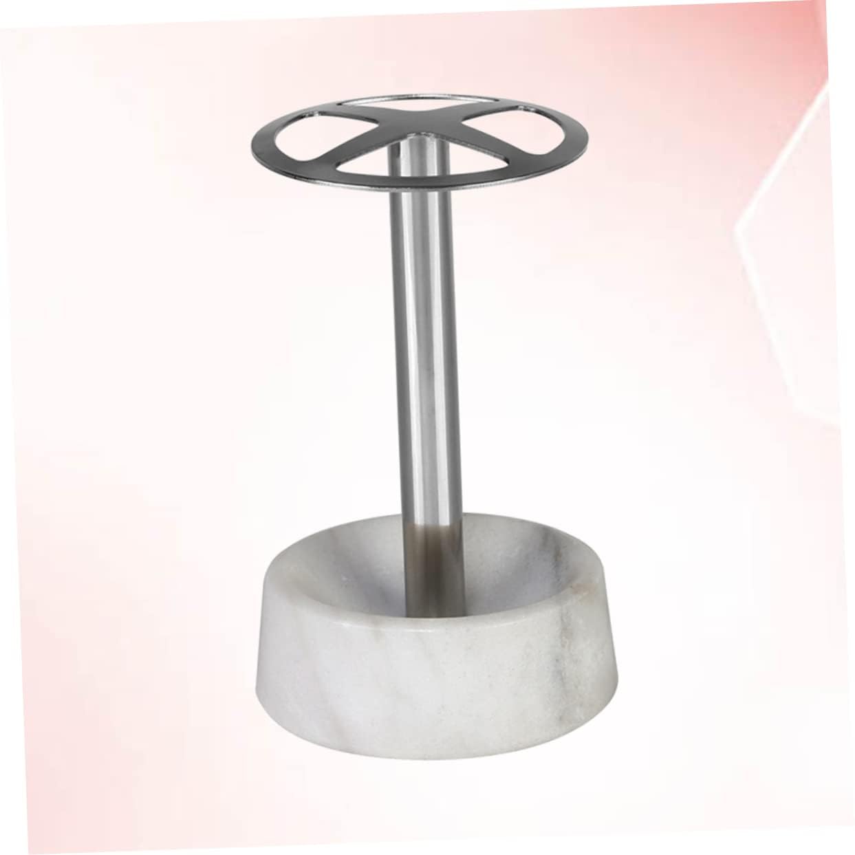 Amosfun Wall Mounted Toothbrush Holder with Marble Base