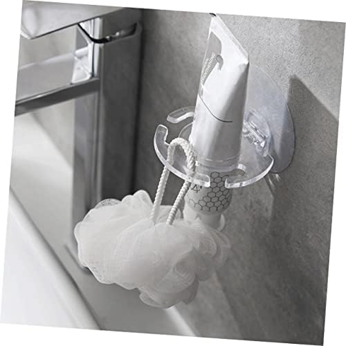Healifty 5Pcs Wall Mounted Toothbrush Holder Organizer