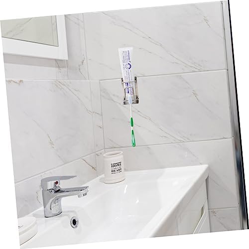 Mobestech Wall Mounted Toothbrush and Cup Organizer