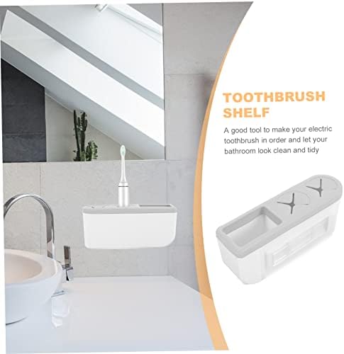 Wall Mounted Toothbrush Holder for Electric Toothbrushes 1