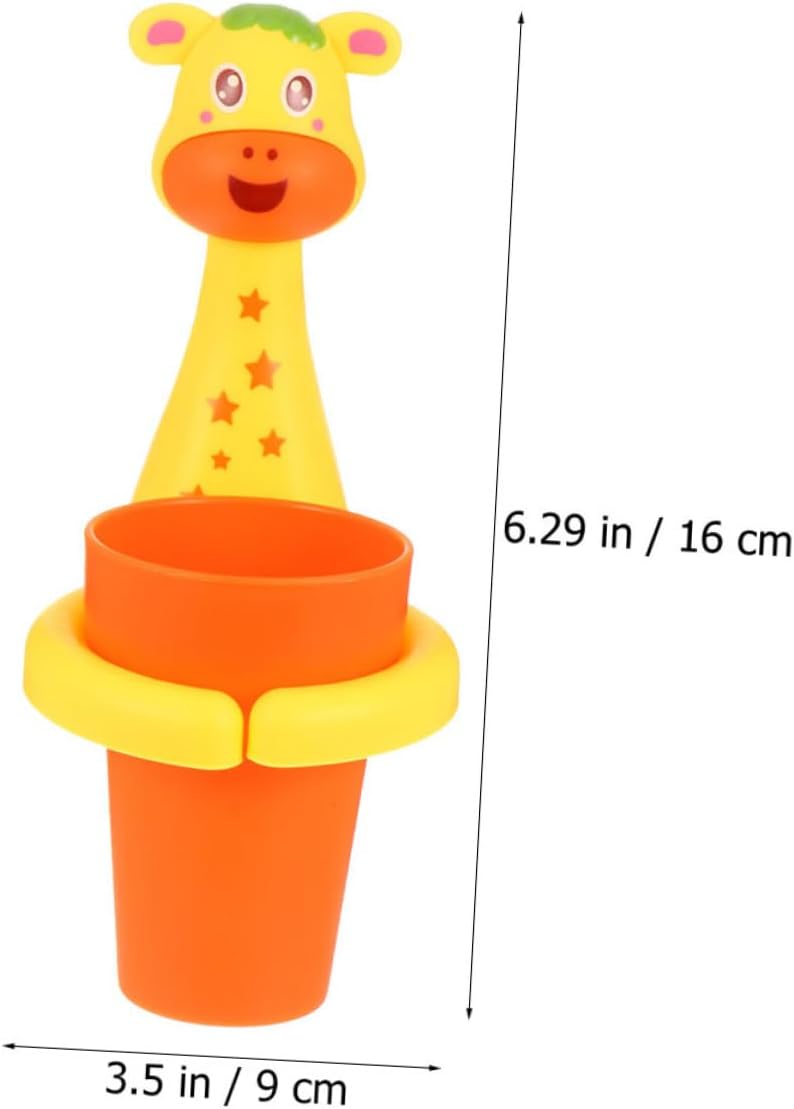 Bathroom Toothbrush Cup Holder with Cartoon Design 1