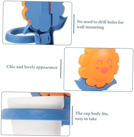 Didiseaon Adorable Toothbrush Cup Holder No Drill